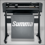 summa cutter for sandblast stencil